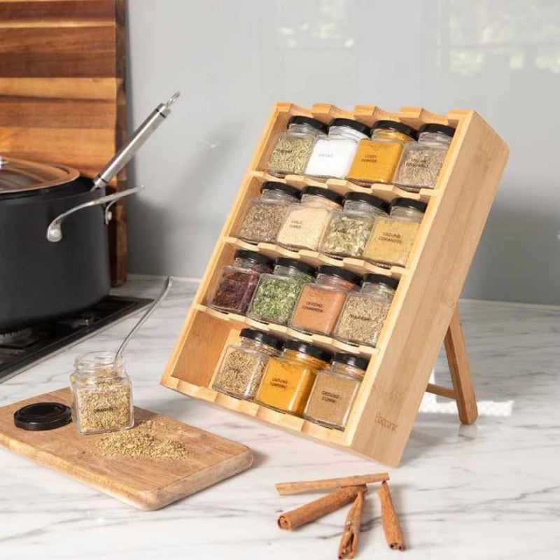 YevEra™ | EcoSpice Bamboo Organizer