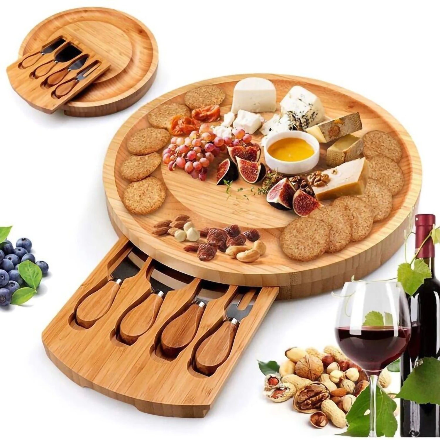 YevEra™ | Bamboo Cheese Board