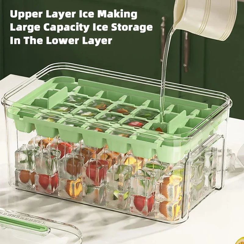 YevEra™ | Press-and-Store Ice Cube Tray