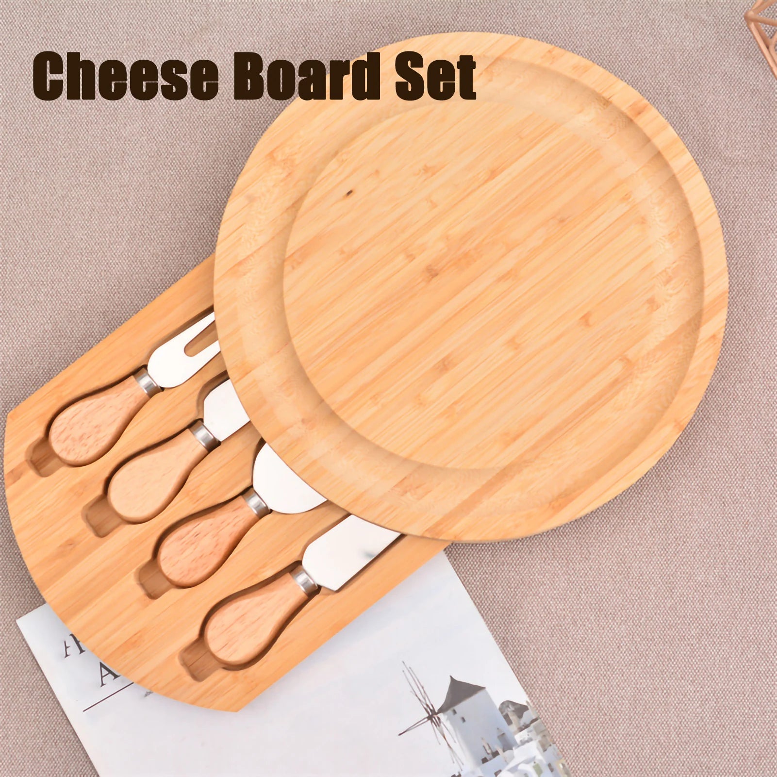 YevEra™ | Bamboo Cheese Board